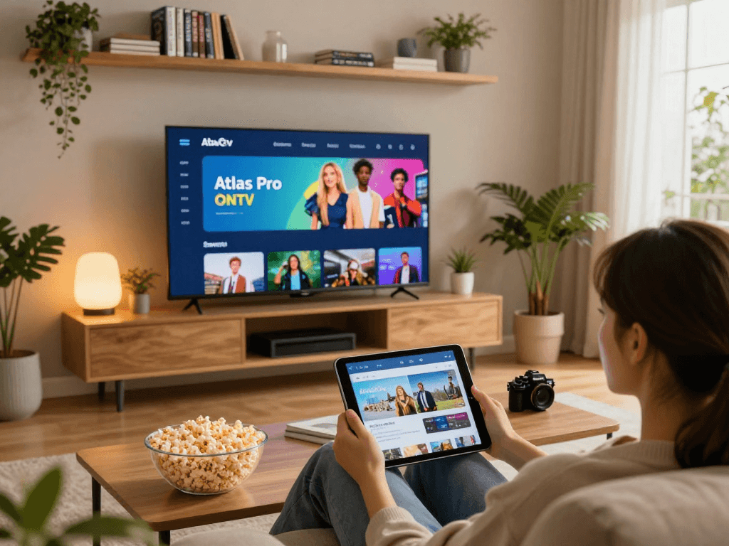 Découvrez comment atlas pro transforme votre salon en cinéma à domicile avec plus de 12 000 chaînes.