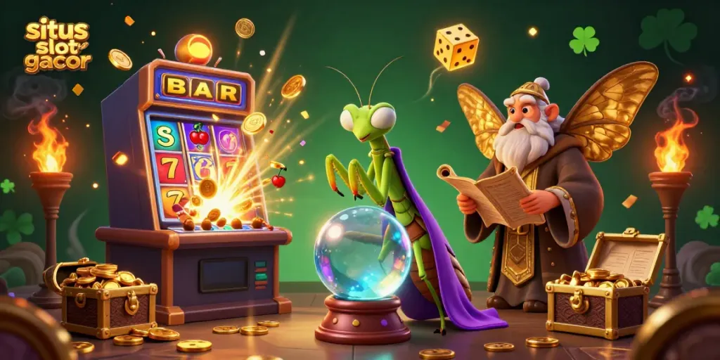 Engage with situs slot gacor as a fortune teller and moth librarian unveil winning strategies.